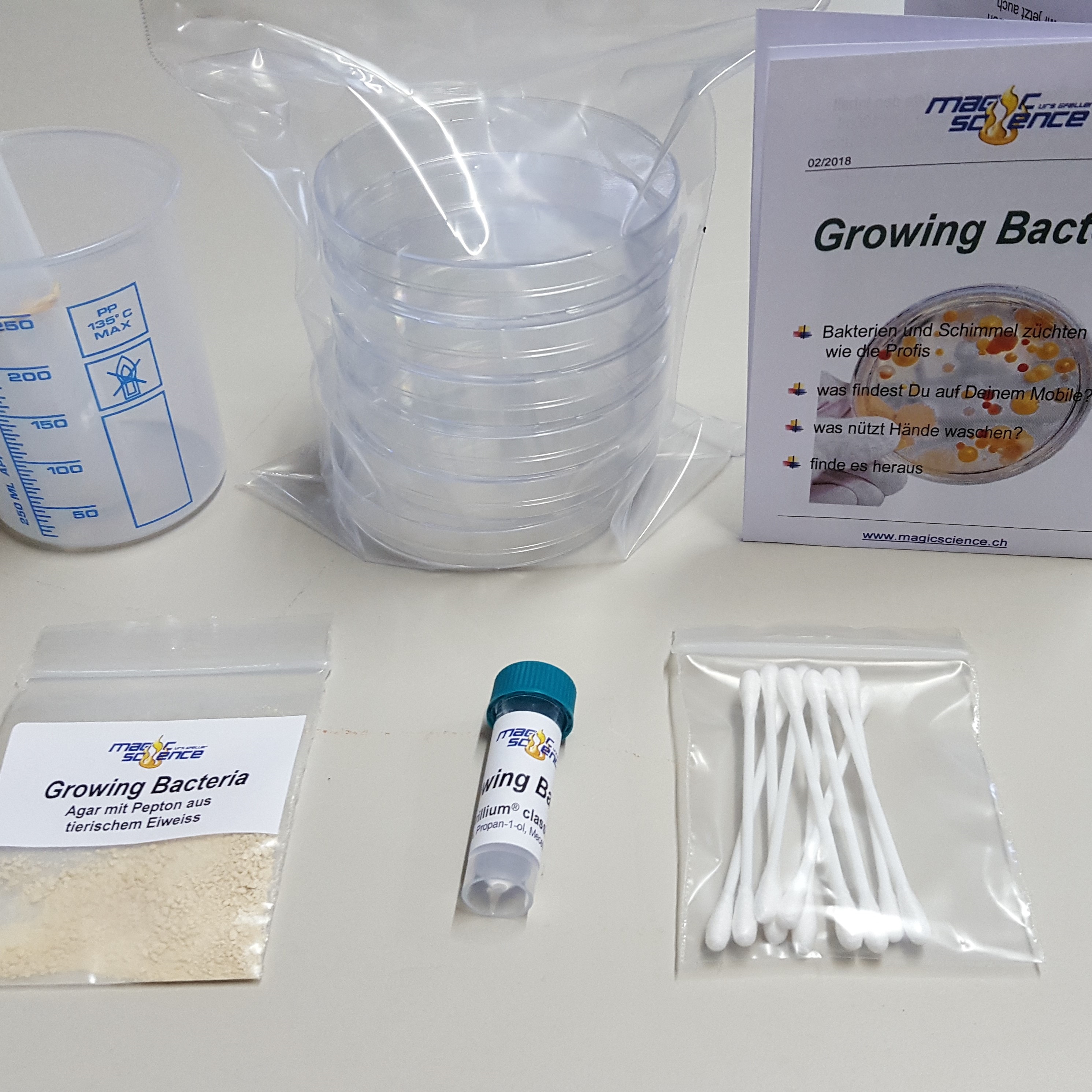 Growing Bacteria Starterset